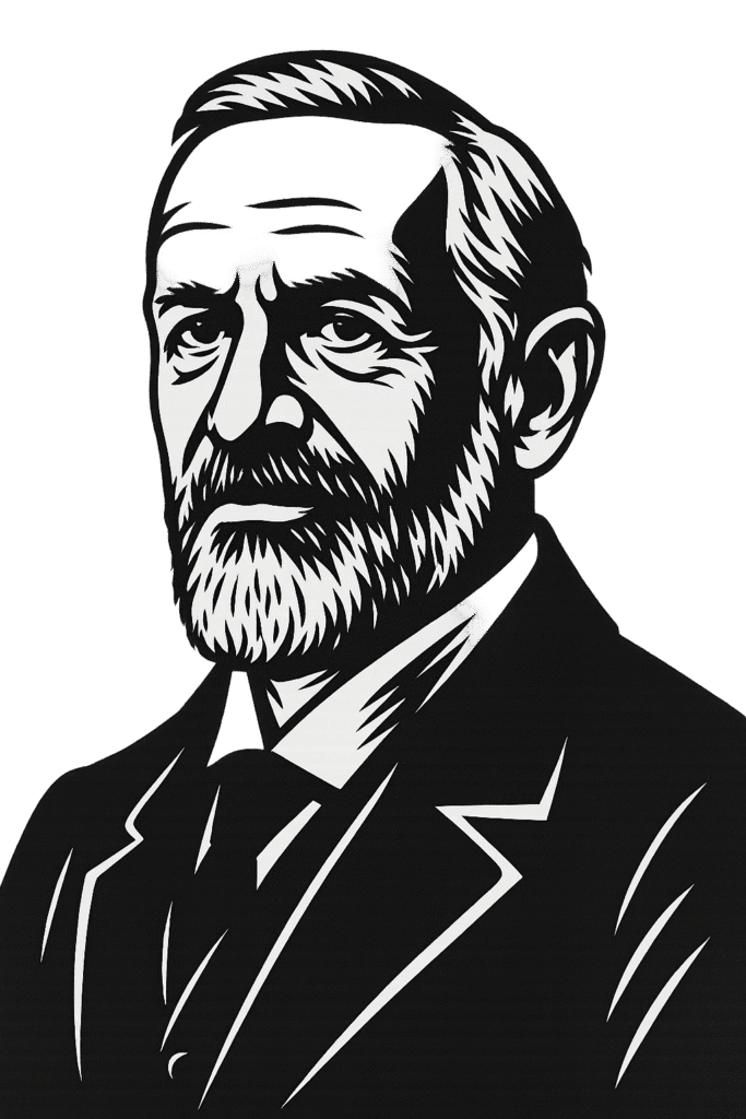 Hans Chiari (1851–1916) – Holzschnitt-Porträt des österreichischen Pathologen, bekannt für die Chiari-Malformation.