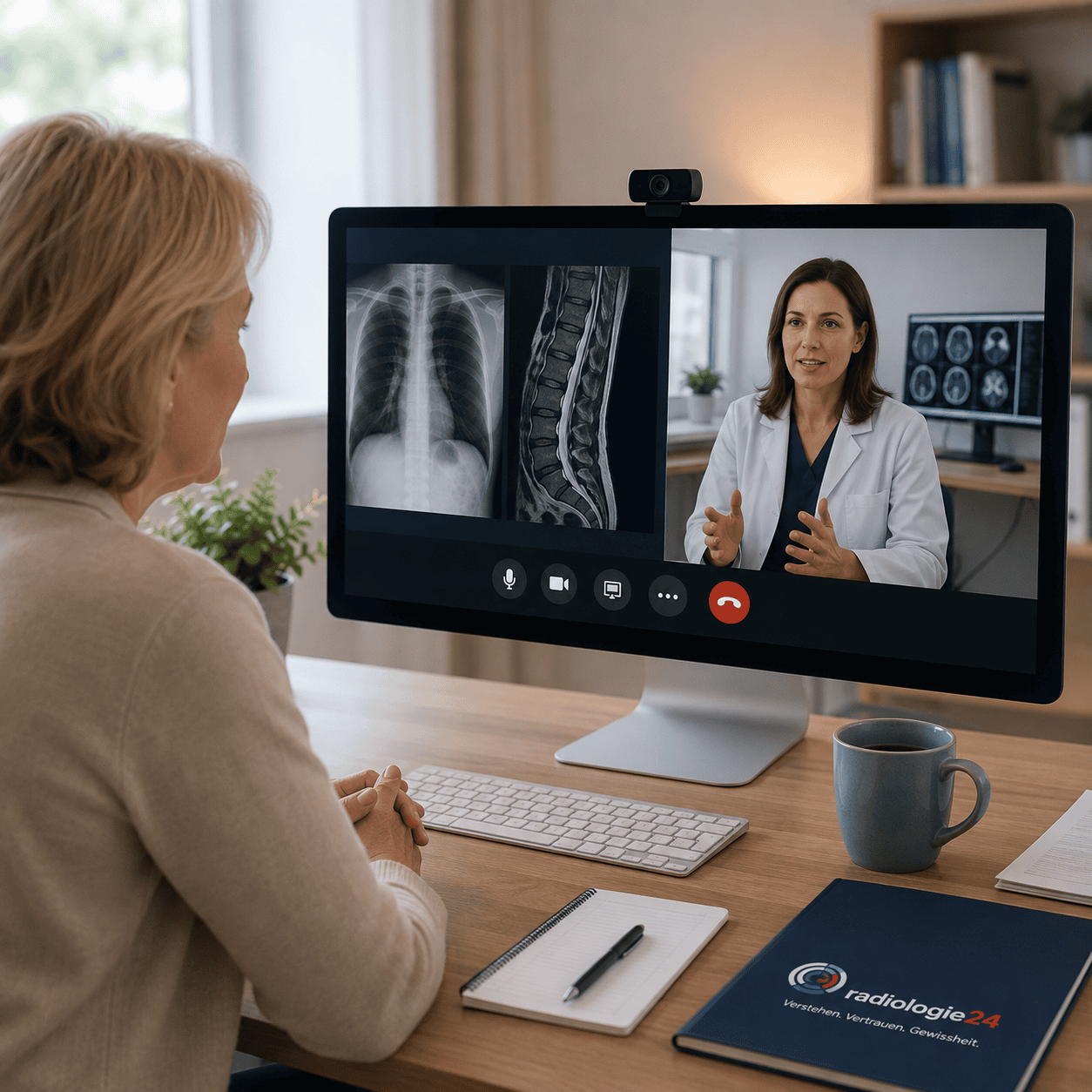 Radiologie Service für Patient:innen – Online-Beratung zur Experten-Zweitmeinung und Befunderklärung