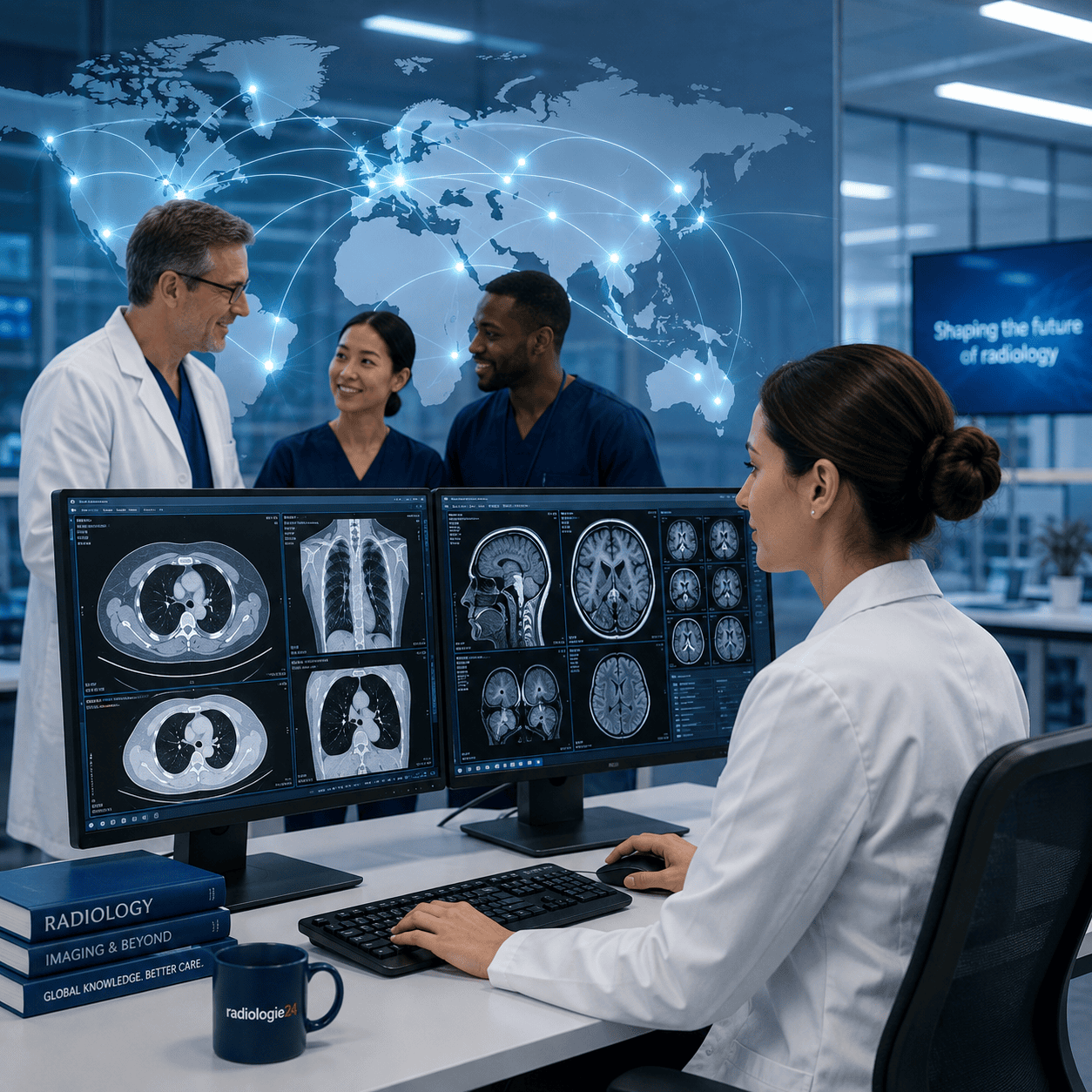 Radiologie weltweit – internationale Vernetzung von Radiolog:innen und Radiologie-Fachpersonen