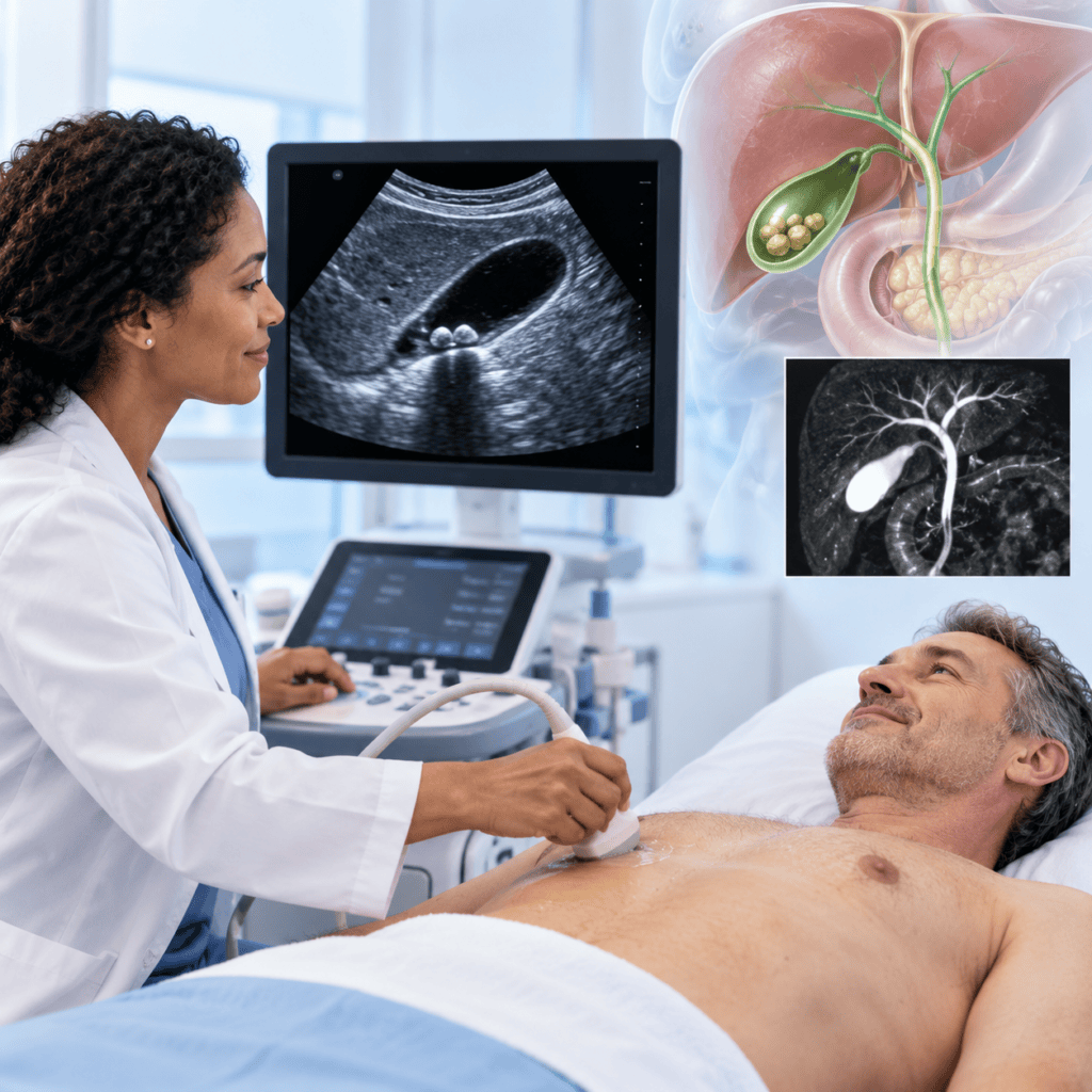 Gallensteine – Ultraschall und MRCP zur bildgebenden Diagnostik