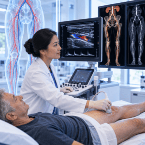 Gefässerkrankungen – Ultraschall, CT und MRI zur bildgebenden Diagnostik von Arterien und Venen