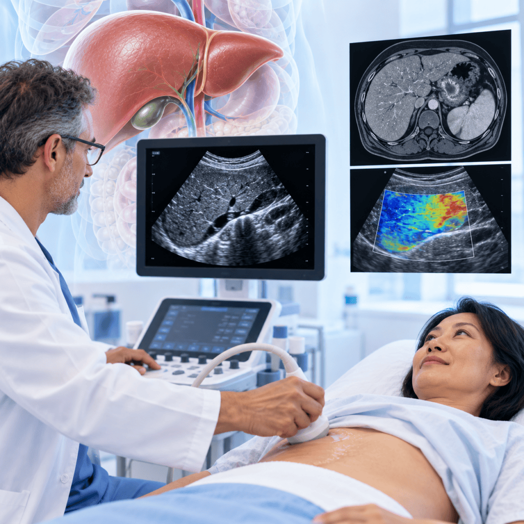 Lebererkrankungen – Ultraschall, Elastografie und MRI zur bildgebenden Diagnostik