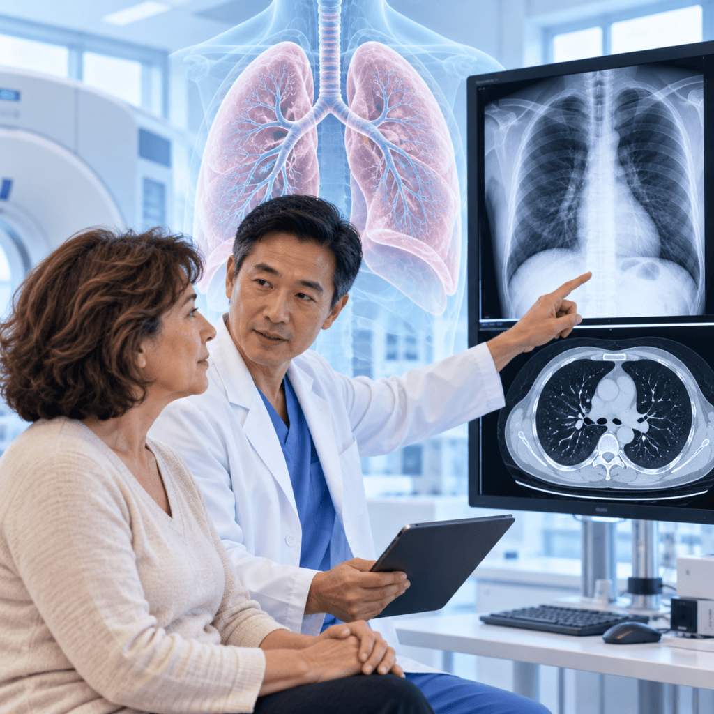Lungenerkrankungen – Röntgen-Thorax und CT zur bildgebenden Diagnostik