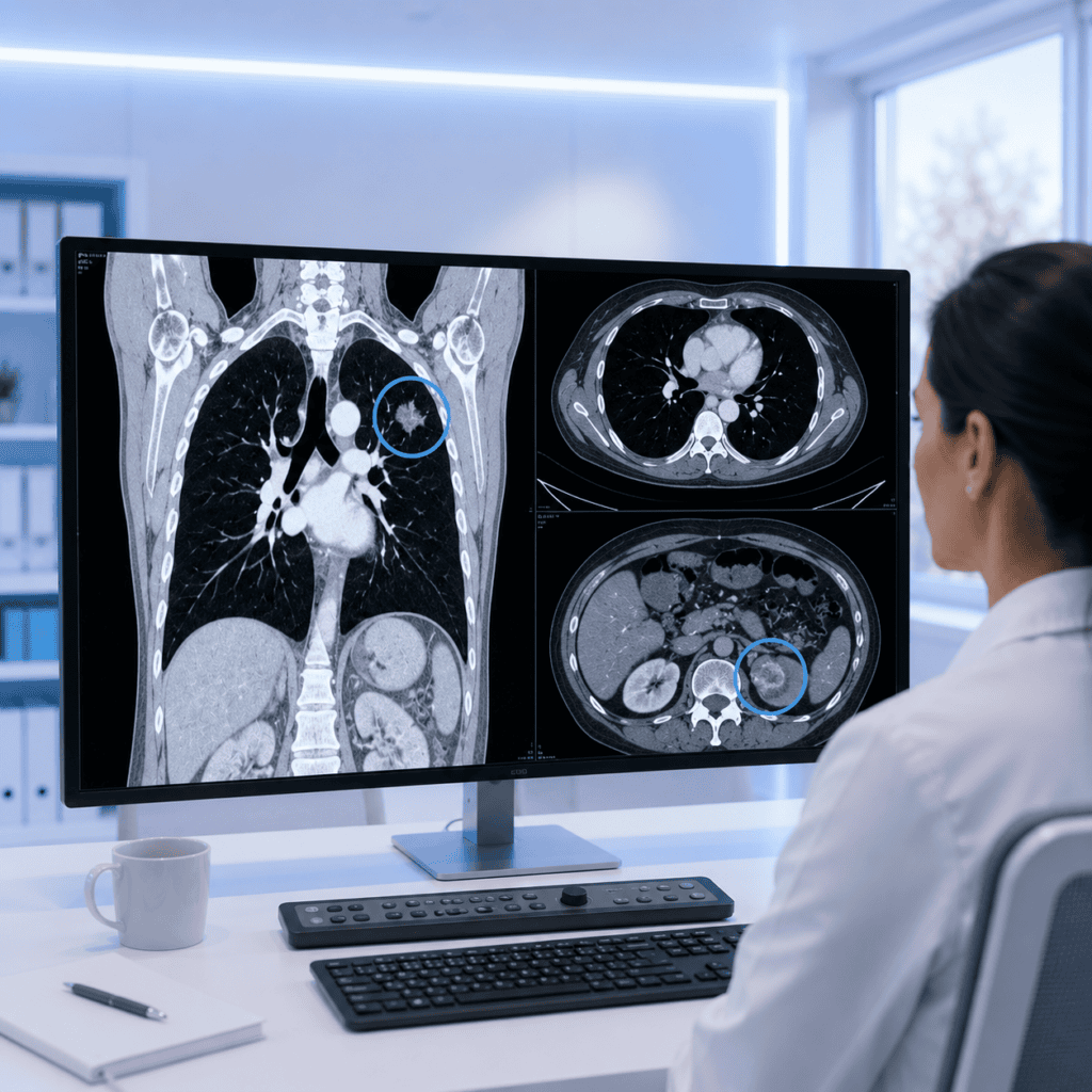 Zufallsbefund bei der radiologischen Beurteilung einer CT-Untersuchung